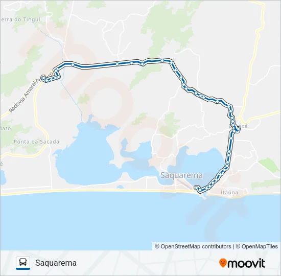 33 Bus Line Map