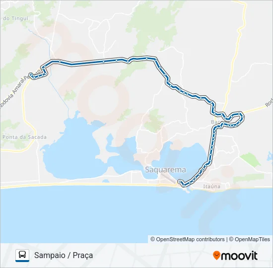 33 Bus Line Map