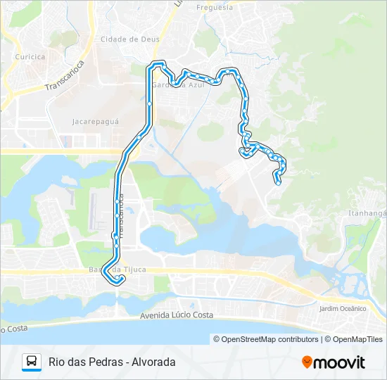880SN Bus Line Map