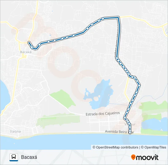 42 Bus Line Map