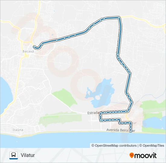 42 Bus Line Map