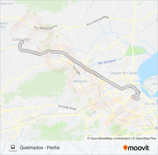 459 Bus Line Map