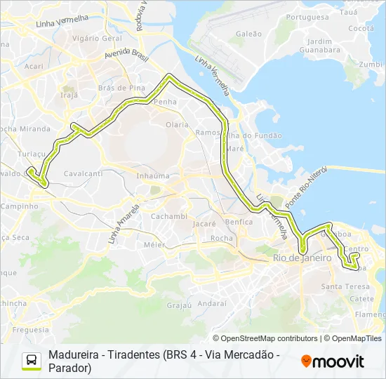 355SN Bus Line Map