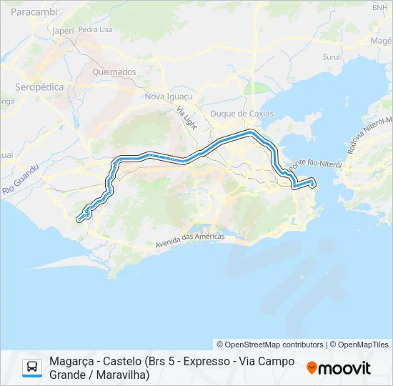 2381* Bus Line Map