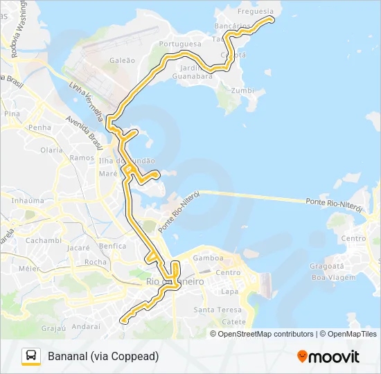 635 Bus Line Map