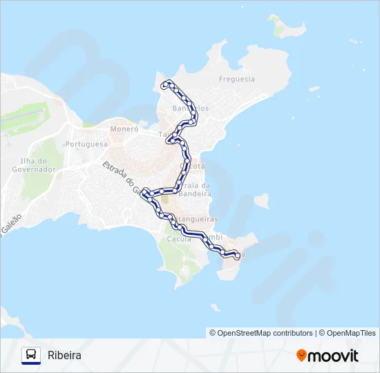 921 Bus Line Map