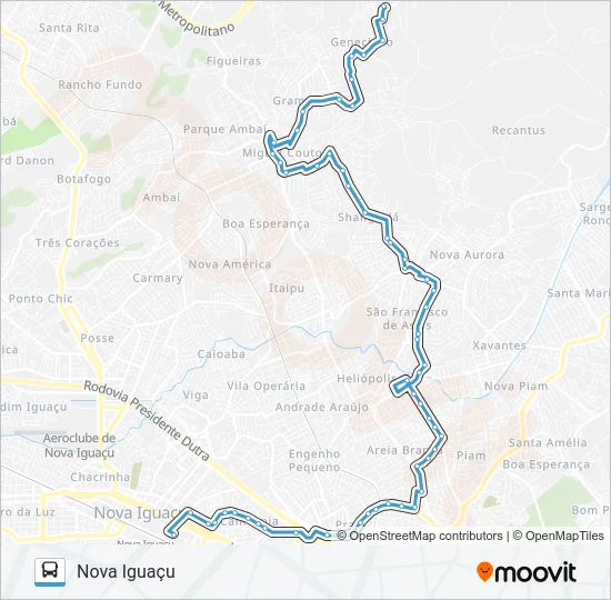 530I Bus Line Map