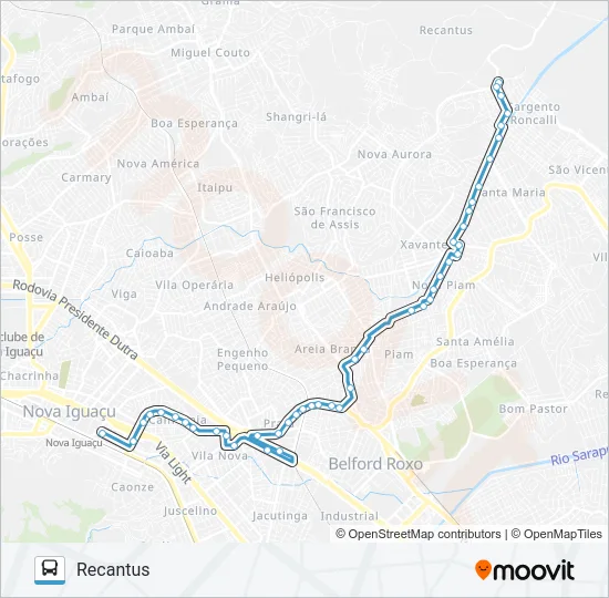 535I Bus Line Map