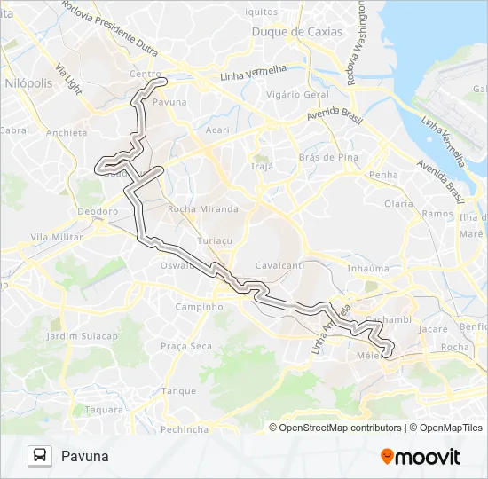 669SV Bus Line Map