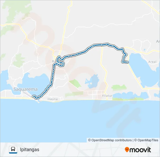 24A Bus Line Map