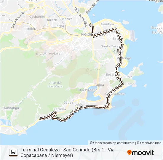 104 Bus Line Map