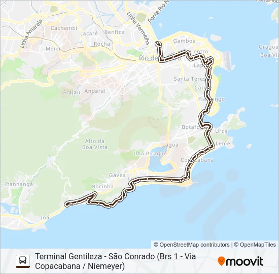 104 Bus Line Map