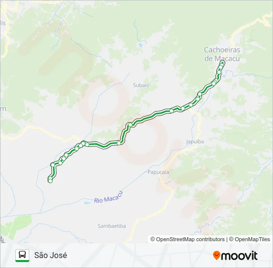 102 Bus Line Map
