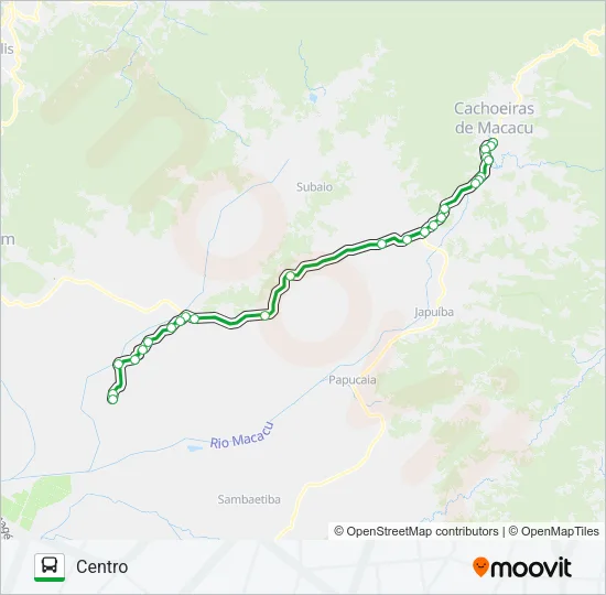 102 Bus Line Map