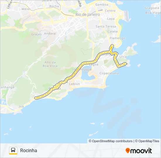 538SN Bus Line Map