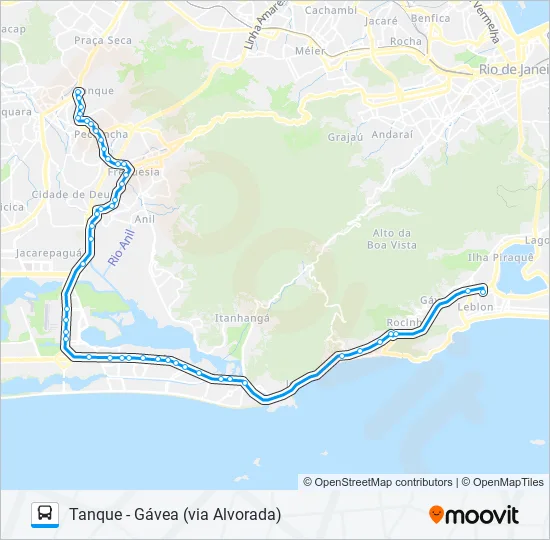 565SN Bus Line Map