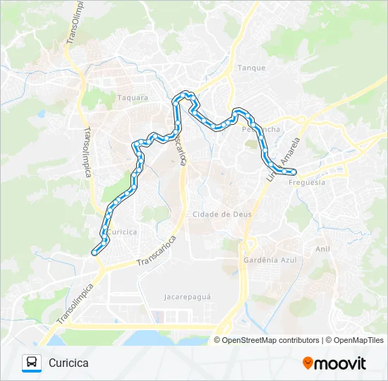 390SP Bus Line Map