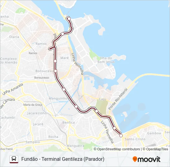 90 Bus Line Map