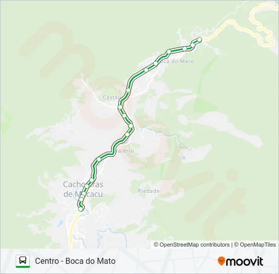 101 Bus Line Map