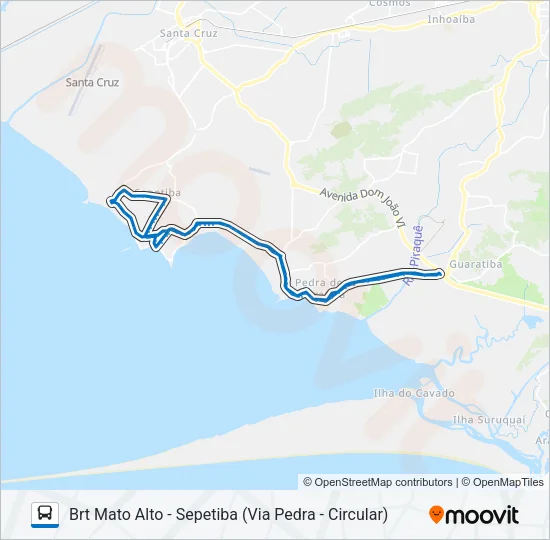 872 Bus Line Map