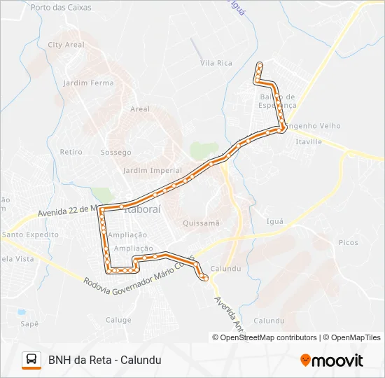 08 Bus Line Map