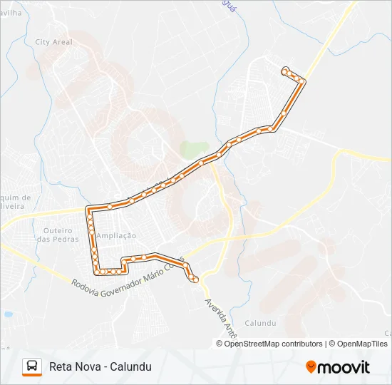 08 Bus Line Map