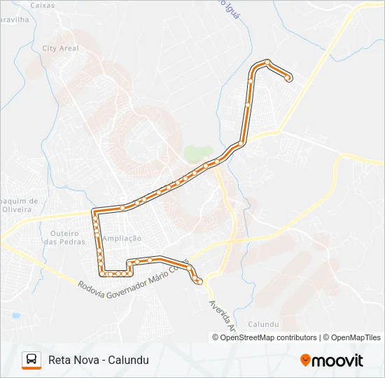08 Bus Line Map