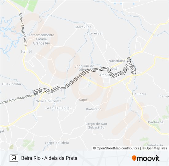 Mapa de 03 de autobús