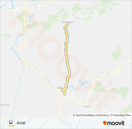P490 Bus Line Map