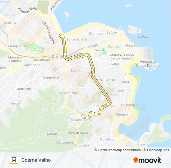 165 Bus Line Map