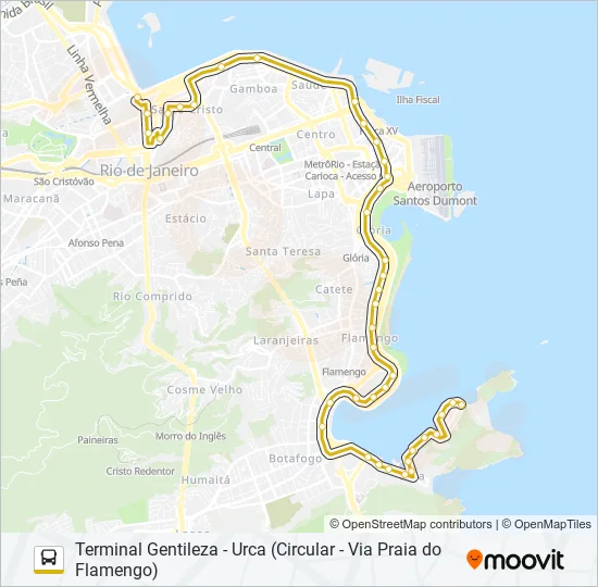 167 Bus Line Map