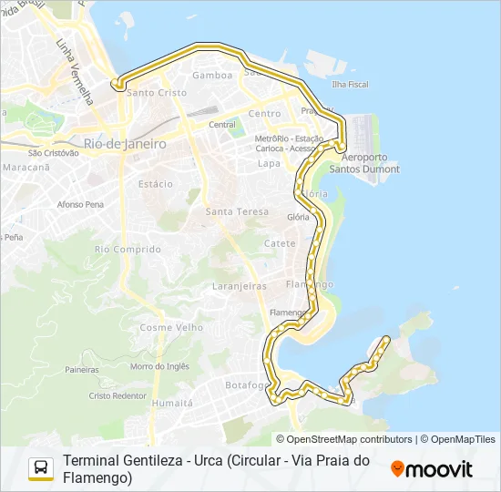 167 Bus Line Map
