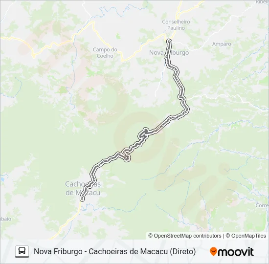 EXECUTIVO Bus Line Map