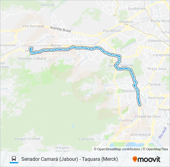 803SN Bus Line Map