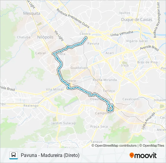 779SN Bus Line Map
