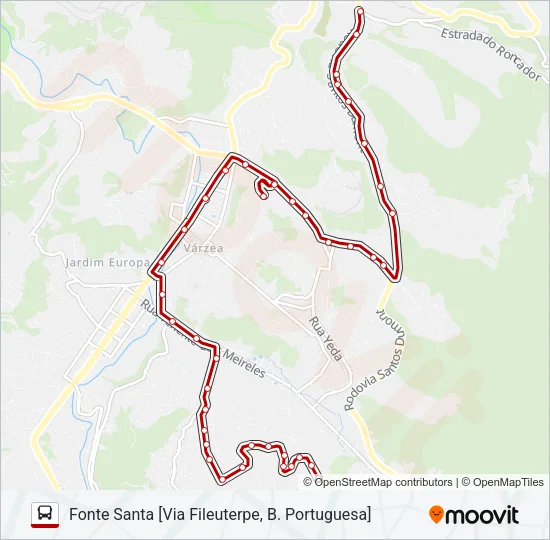 65C Bus Line Map