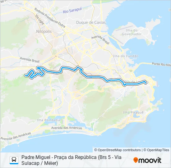 383SV Bus Line Map