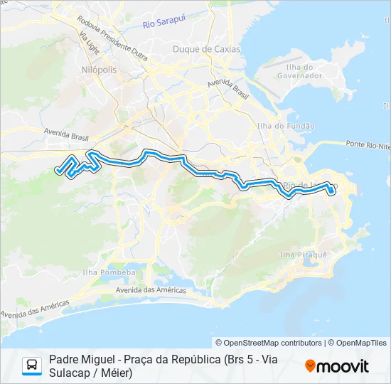 383SV Bus Line Map