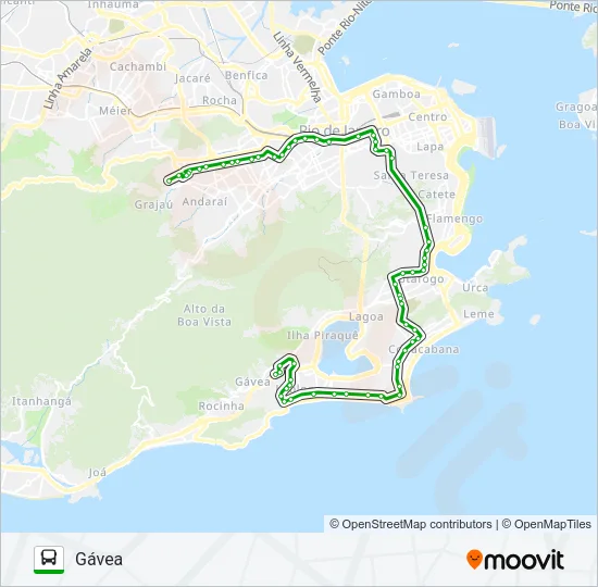 435 Bus Line Map