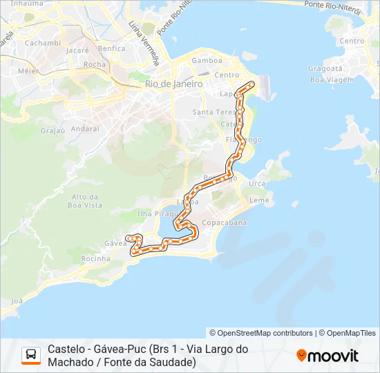 157 Bus Line Map