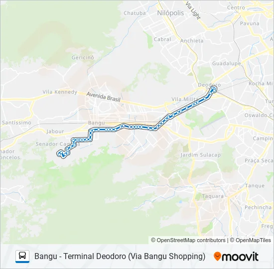 918SP Bus Line Map