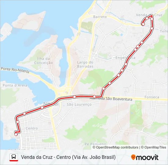 41JB Bus Line Map