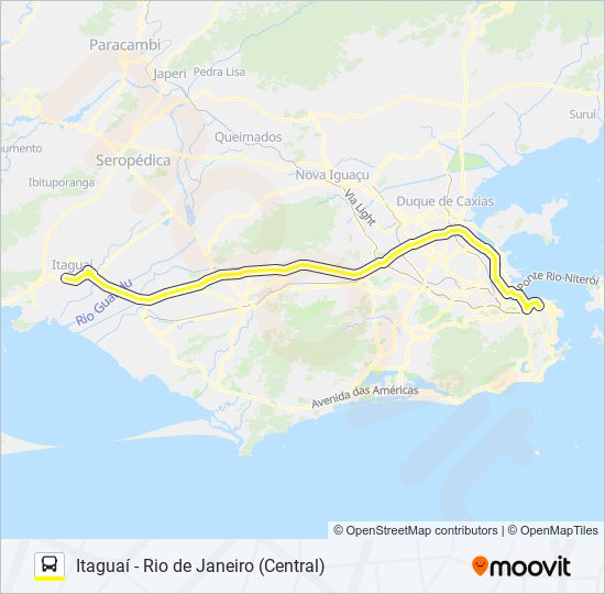 VAN M521 bus Line Map