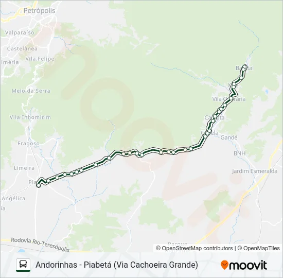 1002 Bus Line Map