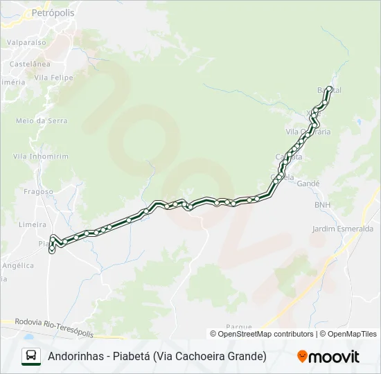 1002 Bus Line Map