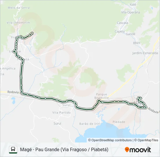 1003 Bus Line Map