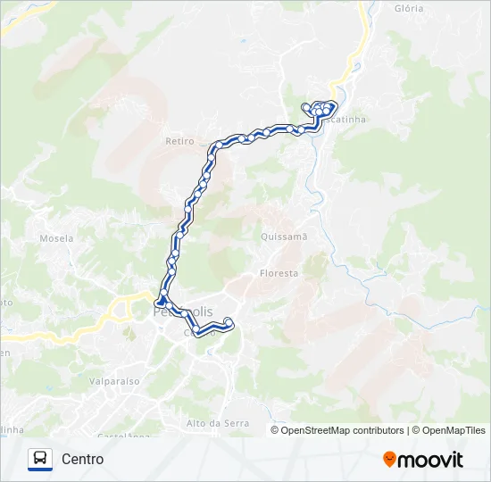 631 Bus Line Map