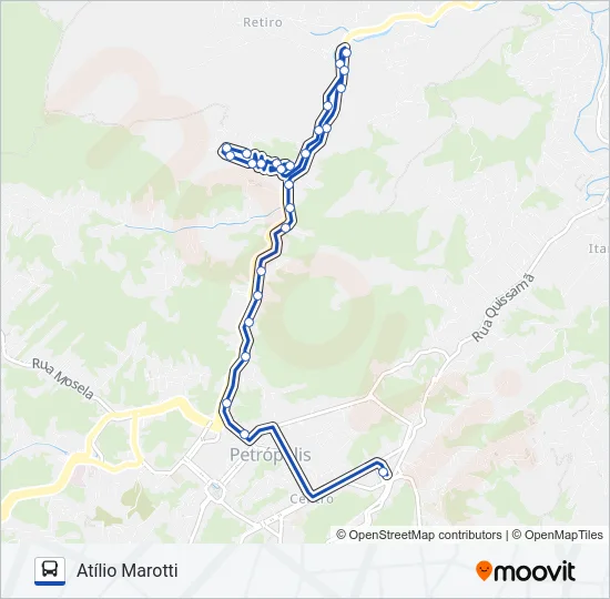 637 Bus Line Map