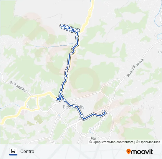 637 Bus Line Map
