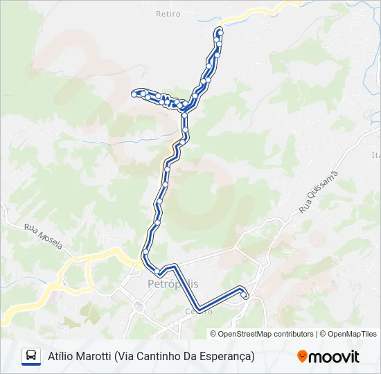 637 Bus Line Map